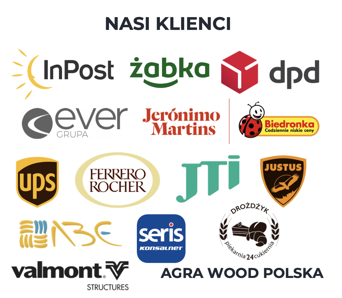 Logotypy klientów